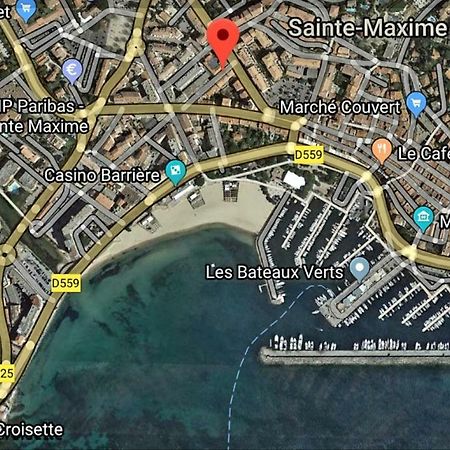 Perle Rare A 250M De La Plage ! Climatise Avec Parking, Balcon & Wifi Sainte-Maxime Bagian luar foto